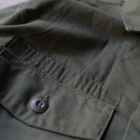 ［16 1/2 XL fit］USAIRFORE Olive Green "BIG" Shirt_deadstock_no.9