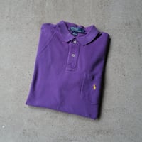 ［L］POLO SHIRT_MADE IN Bolivia_90s vintage_no.31