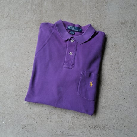 ［L］POLO SHIRT_MADE IN Bolivia_90s vintage_no.31