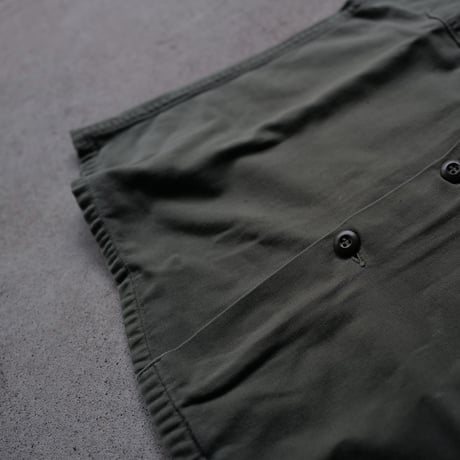 ［L (15 1/2)］USAMC Olive Green Shirts_Cotton100_no.4
