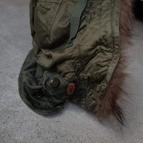 ［Free size］m51_first model_coyote fur hood_deadstock_no.4