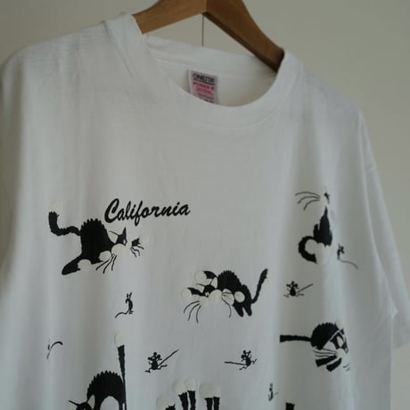 ［XL］Cat Tee Vintage_no.1