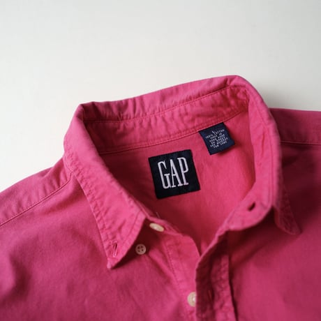 ［L］Old GAP_90s vintage_pink shirt