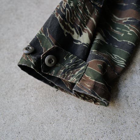 ［XL］B.D.U. Jacket_Tiger Camo_deadstock