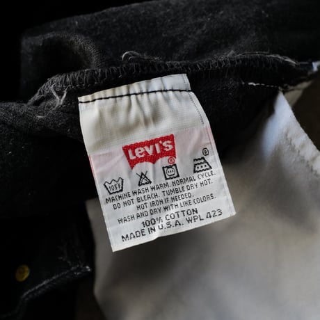 ［W36 L30］Levi's 501_Sulfur Black_no.8
