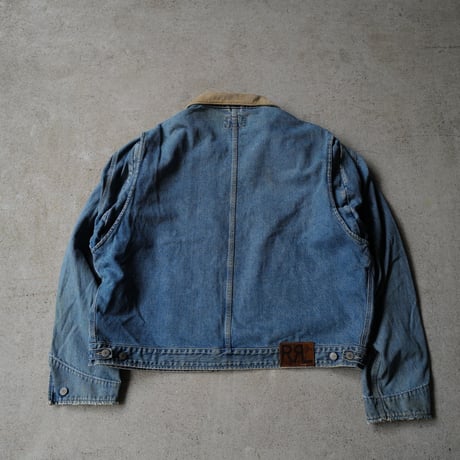 ［XL］RRL Denim Jaket_90s vintage