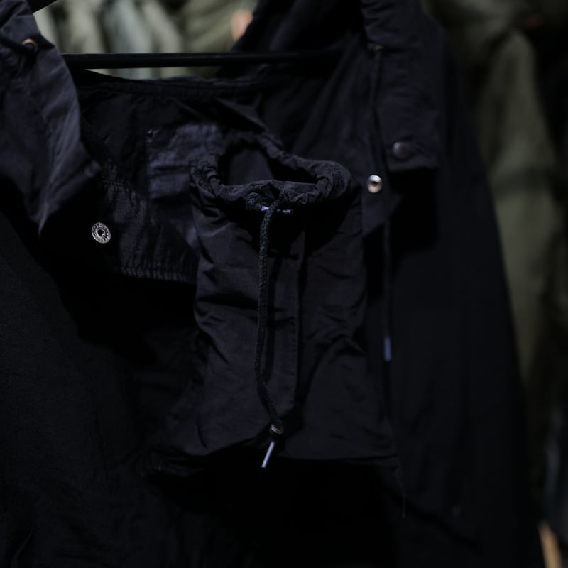 anytee［M］Super Black_usarmy nylon parka M］Super Black_usarmy nylon parka | anytee