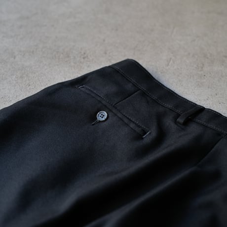 ［W36 L32］Vintage Black Pants_LEVI'S Acton Slacks_deadstock_no.7
