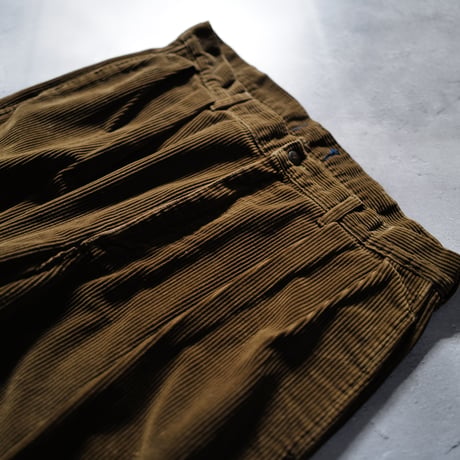 [W34 L31] POLO 2tuck CORDUROY PANTS_80-90s vintage
