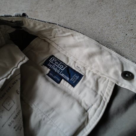 [W38 L30] POLO CHINO MILITARY_90s vintage_no.7