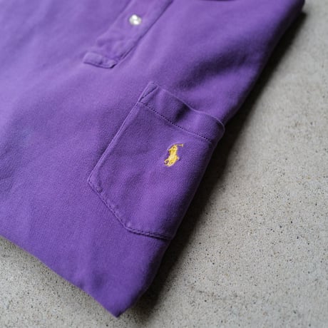 ［L］POLO SHIRT_MADE IN Bolivia_90s vintage_no.31