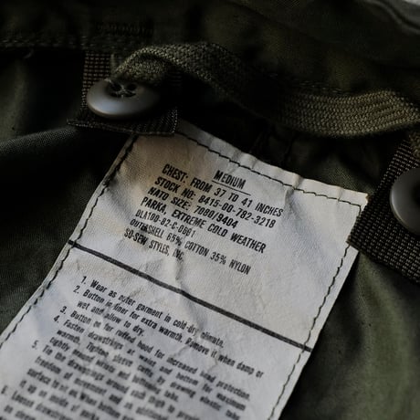 ［M］m65 parka_deadstock_no.123