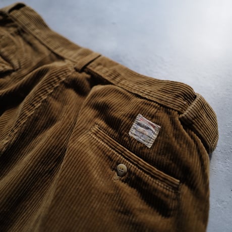 [W34 L28] POLO COUNTRY 2tuck CORDUROY PANTS_80-90s vintage