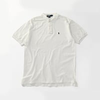 ［L］POLO SHIRT_MADE IN USA_80-90s vintage_no.3