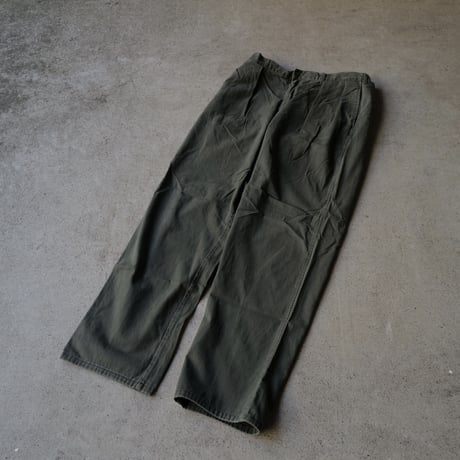 [W38 L34] VINTAGE POLO CHINO 2tuck Pants_Military Color_no.7