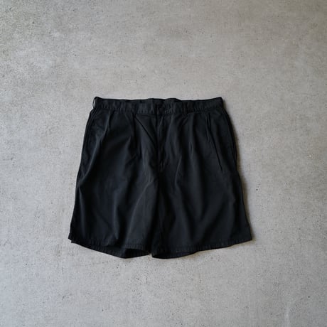 [W38] Super Black_VINTAGE POLO 2tuck Shorts_no.1