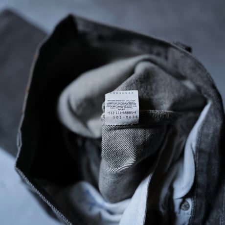 [W34 L36] Levi's 501_Gray_rare type_90s_deadstock