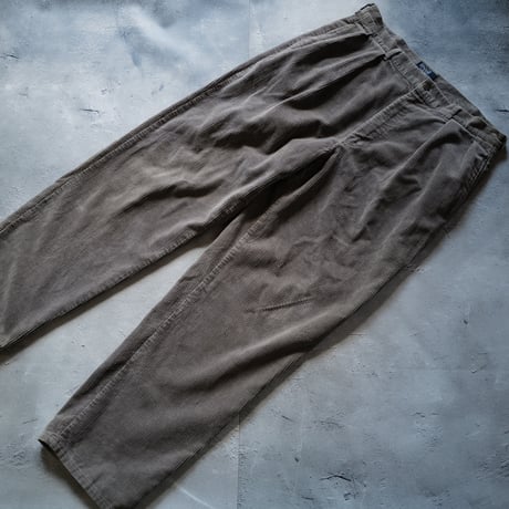 [W35 L31] POLO CORDUROY PANTS 2tuck_80-90s vintage