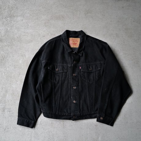 ［L］Levi's Trucker Jaket_Sulfur Black