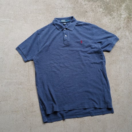 ［L］POLO SHIRT_MADE IN USA_80-90s vintage_no.6