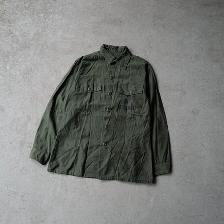 ［15 (1/2)］USMC Olive Green Shirts_Cotton 100_no.18