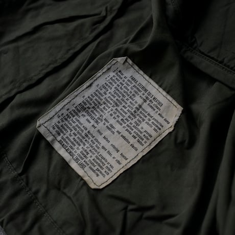 ［M］m65 parka_mini tag model_deadstock_no.109