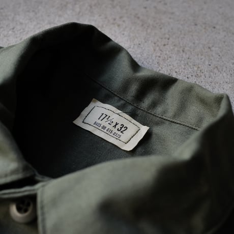 ［17 1/2 XXL fit］USARMY Olive Green "BIG" Shirt_deadstock_no.11