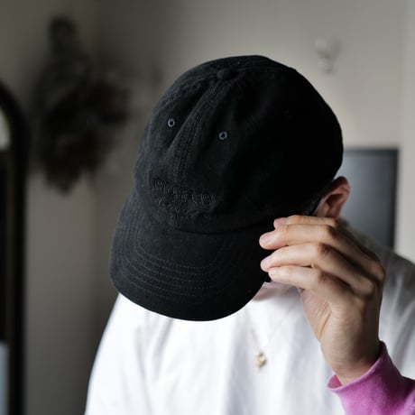 [anytee classics] "Super Black" Denim Cap
