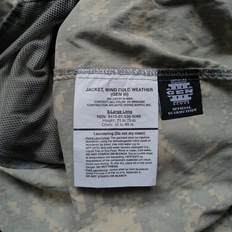 USARMY ECWCS Digital Camouflage Jacket