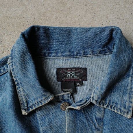 ［XL］RRL Denim Jaket_90s vintage