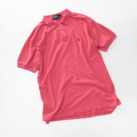 ［M］POLO SHIRT_MADE IN USA_80-90s vintage_no.22