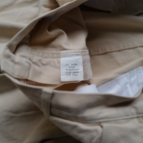 [W35 L30] POLO CHINO 2tuck_MADE IN USA_80-90s vintage_no.4
