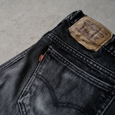 [W34 L30] Levi's 505_Sulfur Black Orenge Tab_90s_no.7