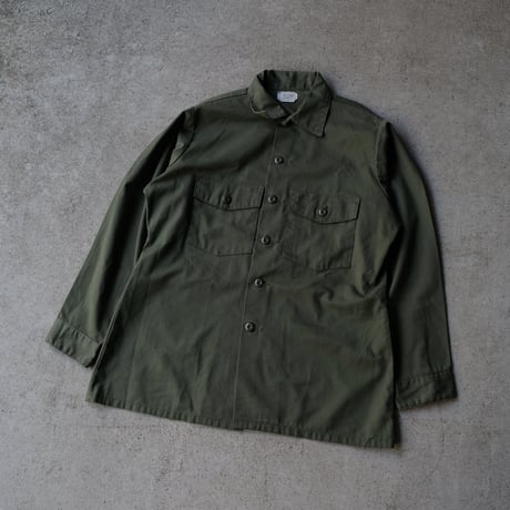 ［XL (16 1/2)］USARMY Olive Green Shirts_deadstock_no.13