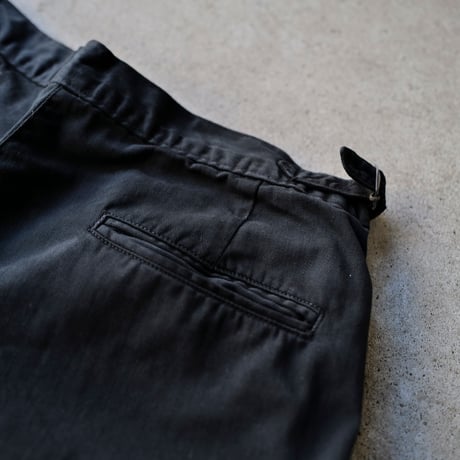 [W34 L30] Super Black_VINTAGE POLO Gurkha 2tuck Pants_no.13