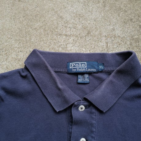 ［XL］POLO SHIRT_MADE IN USA_80-90s vintage_no.8