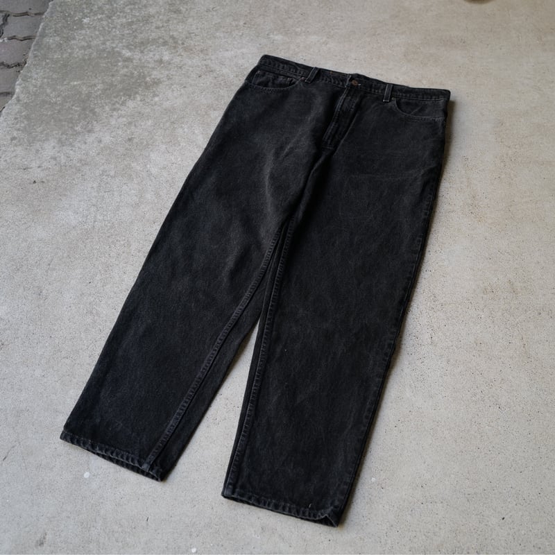 usa製 LEVI’S 550 W40 L30 W40 L30］Levi's 550_Sulfur Black_no.012 | anytee