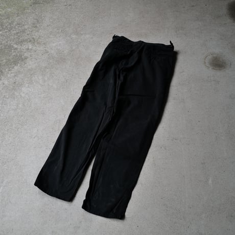 [W35 L33] Super Black_VINTAGE POLO Gurkha 2tuck Pants_no.4