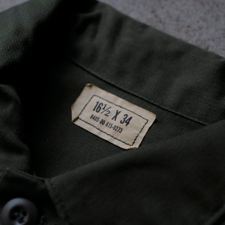 ［16 1/2 XL fit］USARMY OG507_with pins & patch