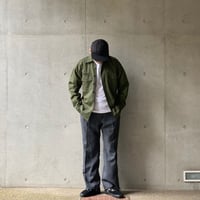 ［L (15 1/2)］USARMY Olive Green Shirts_deadstock_no.12
