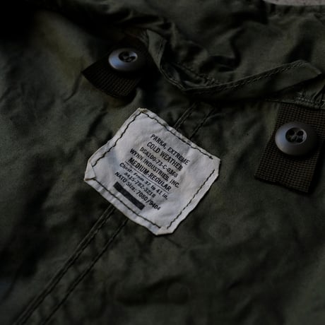 ［M］m65 parka_mini tag model_deadstock_no.111