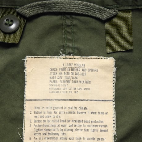 ［XL］m65 parka_no.278