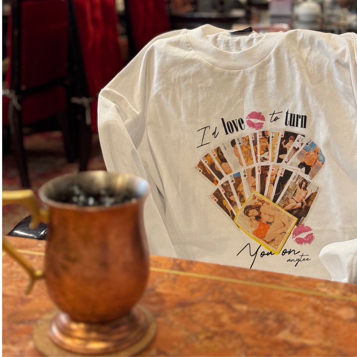 anytee classics] Nude Trump Tee | anytee