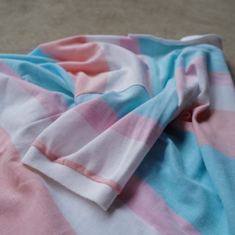 ［L］POLO SHIRT_MADE IN USA_80-90s vintage_no.9