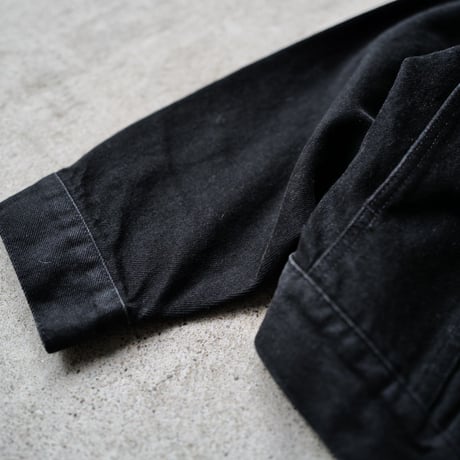 ［L］Levi's Trucker Jaket_Sulfur Black