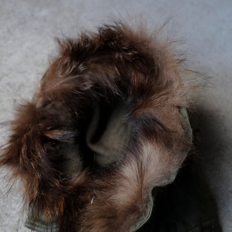 ［Free size］m51_first model_coyote fur hood_deadstock_no.4