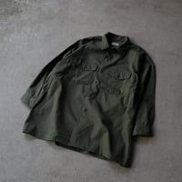 ［17 1/2 XXL fit］USARMY Olive Green "BIG" Shirt_deadstock_no.13