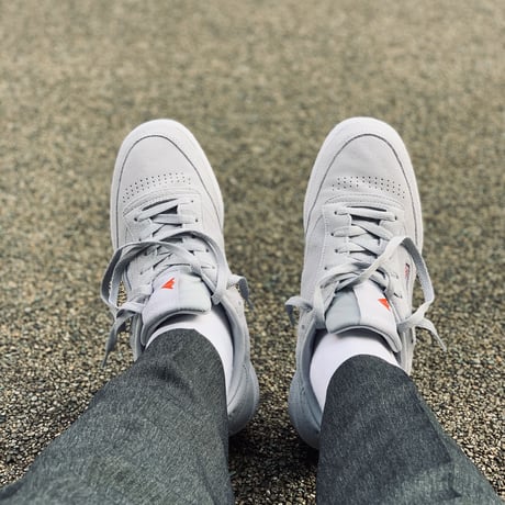 [Reebok CLUB C] Greige Natural Leather Edition