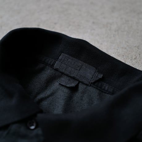 ［XL］Super Black_VINTAGE POLO SHIRT_made in USA_no.04