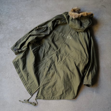 ［L］m48 parka with stencil